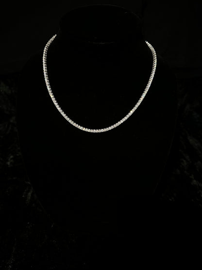 3mm Moissanite Tennis Chain