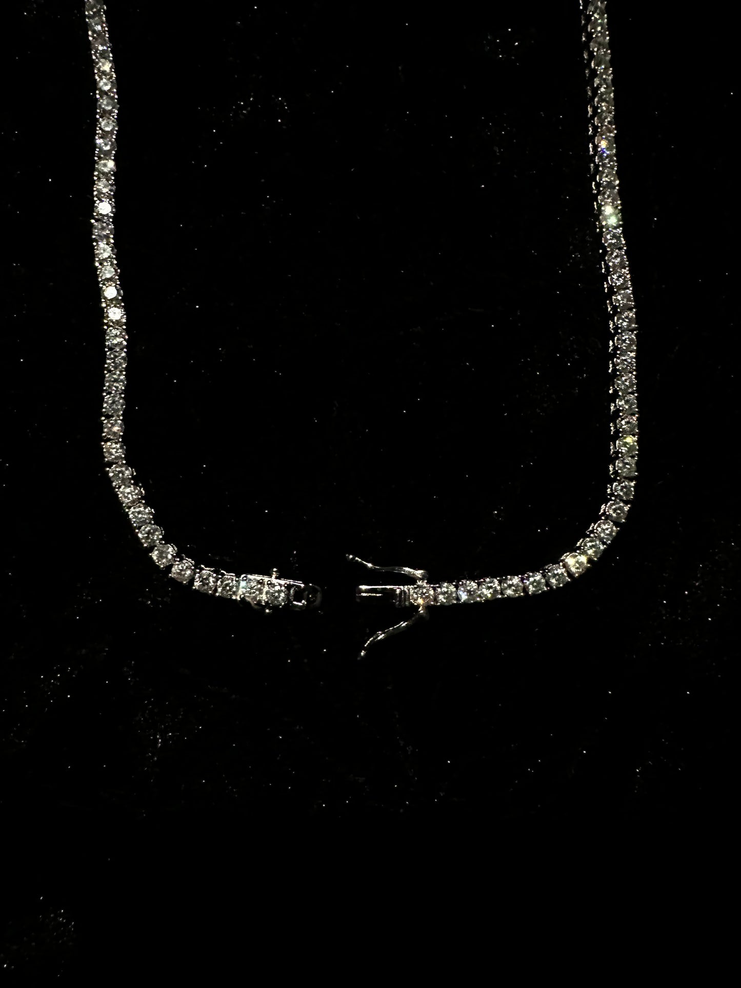 3mm Moissanite Tennis Chain