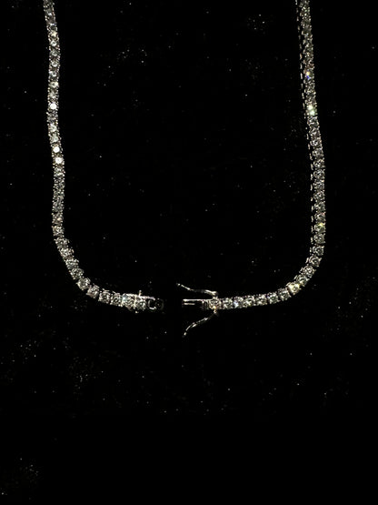 3mm Moissanite Tennis Chain