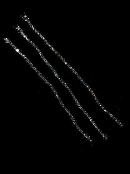 3mm Moissanite Tennis Bracelet