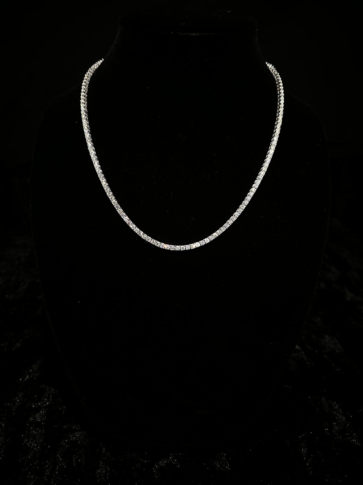 3mm Moissanite Tennis Chain