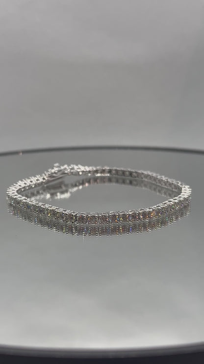 3mm Moissanite Tennis Bracelet
