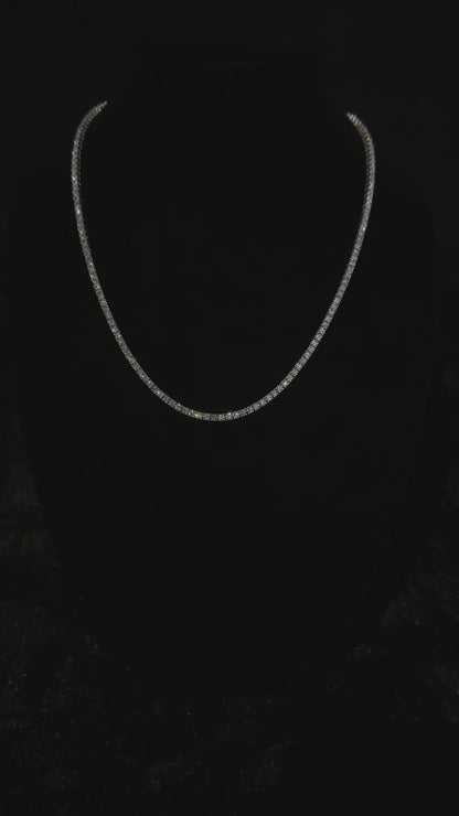 3mm Moissanite Tennis Chain